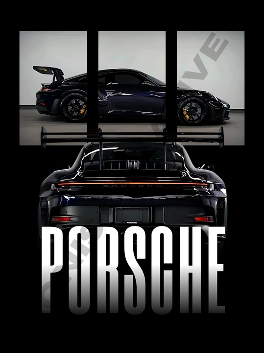 Black Porsche 911 GT3RS
