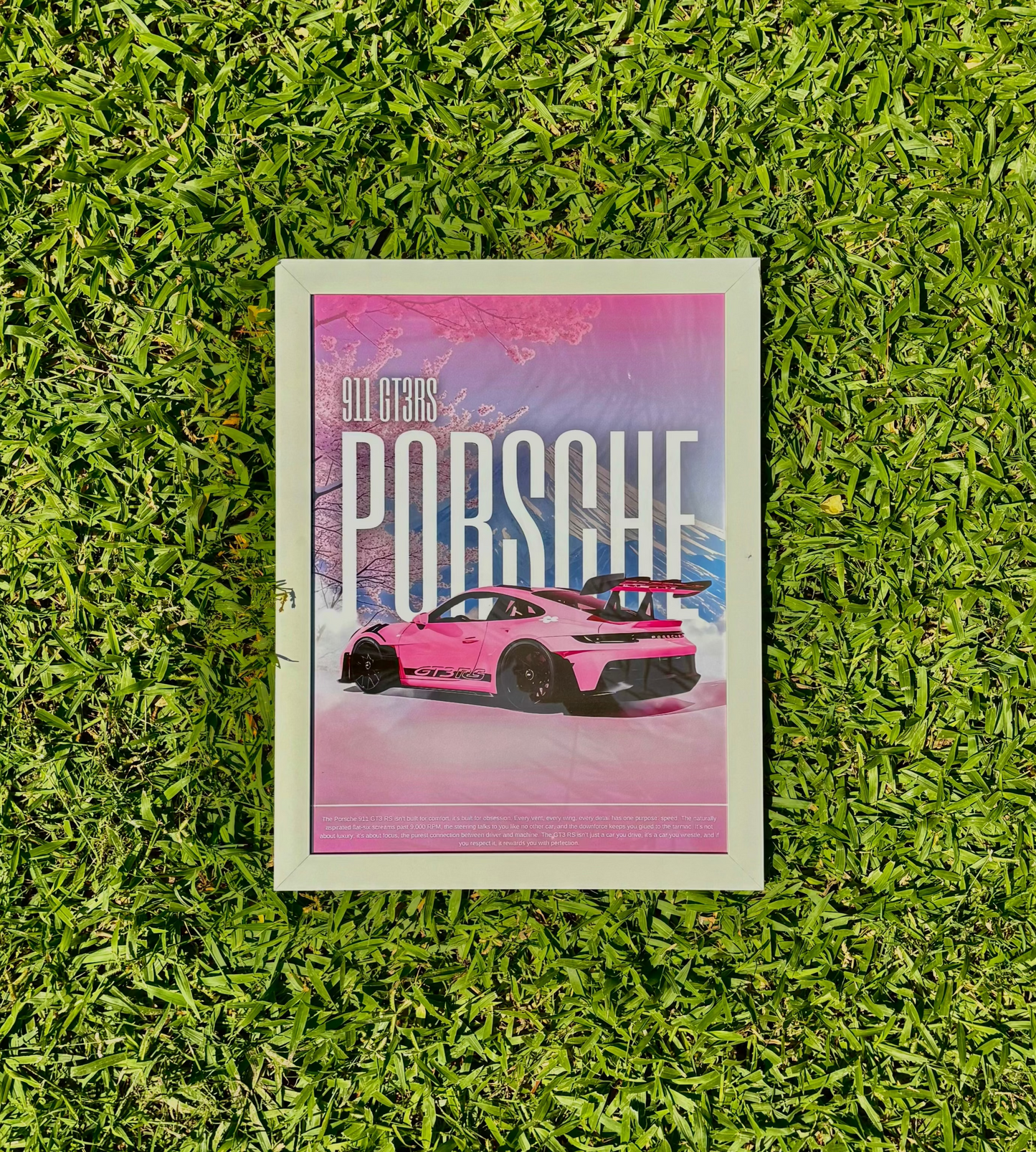 Pink Porsche 911 GT3RS